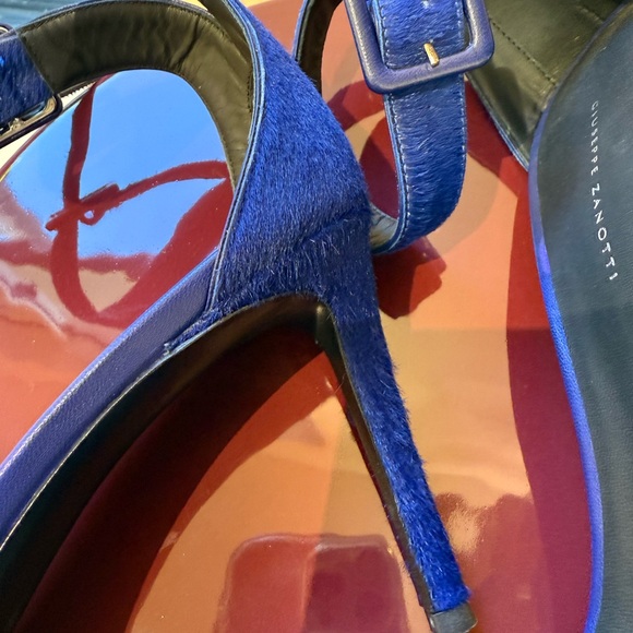 NWOB Giuseppe Zanotti Neyla Ponyhair 85mm Heel Sandal - Picture 5 of 8